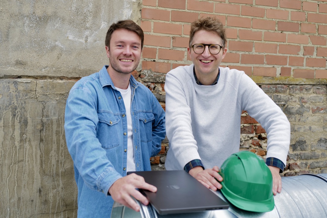 Lukas Van Orshoven en Thomas Van Hecke, oprichters van Estimore